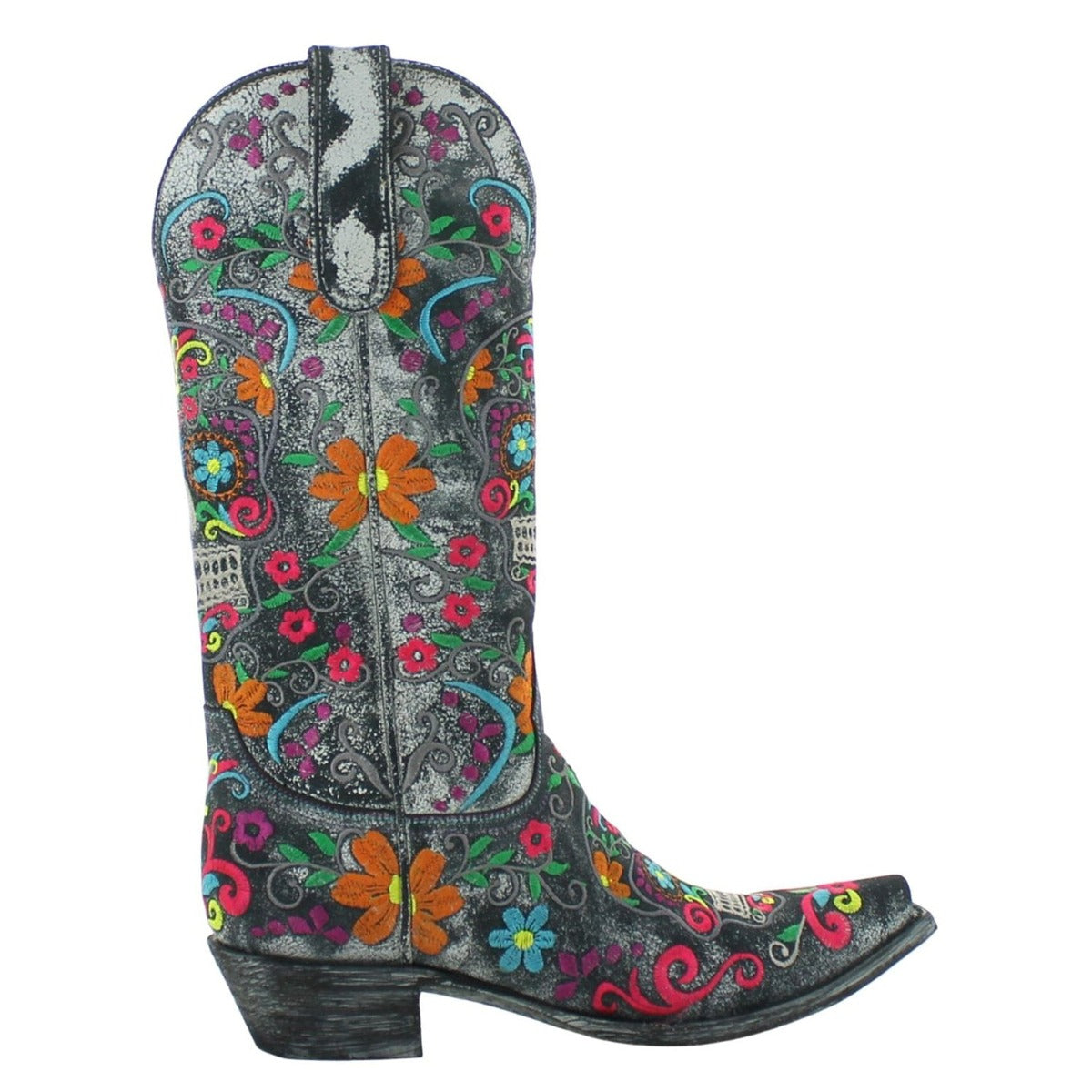 Old gringo skull boots best sale